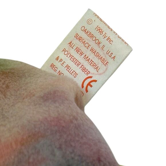 Vintage 1996 Ty Beanie Baby “PEACE” Bear - Picture 10 of 10